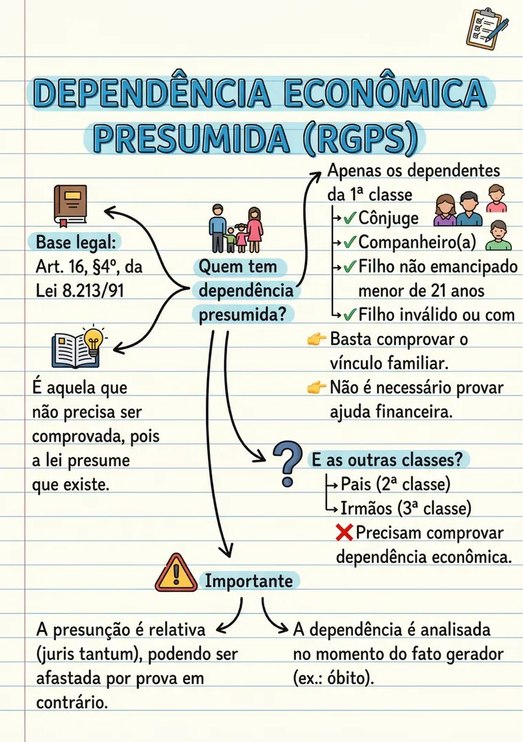 Exemplo de card ilustrado INSS 6