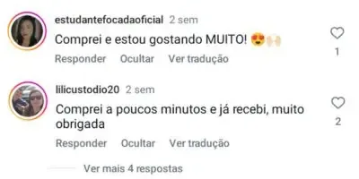 Depoimento de aluno 1